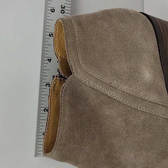 Lucky Brand Barstyn Boho Chic Ankle Boots Tan Size 8.5 - Picture 15 of 15